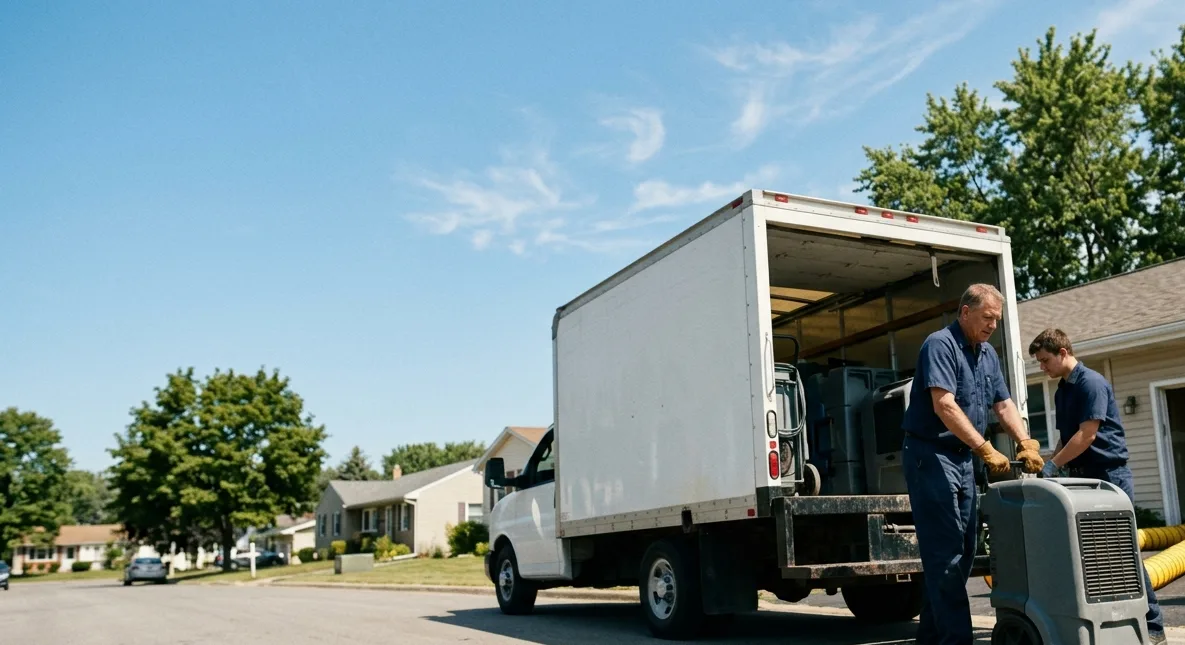 Water Damage Cleanup in Springlake, TX near me